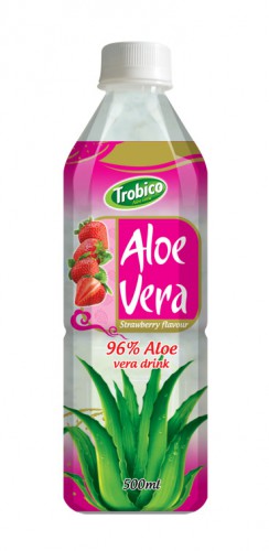 500ml Strawberry Aloe Vera Juice